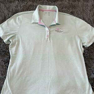 Women’s Adidas short sleeve golf shirt